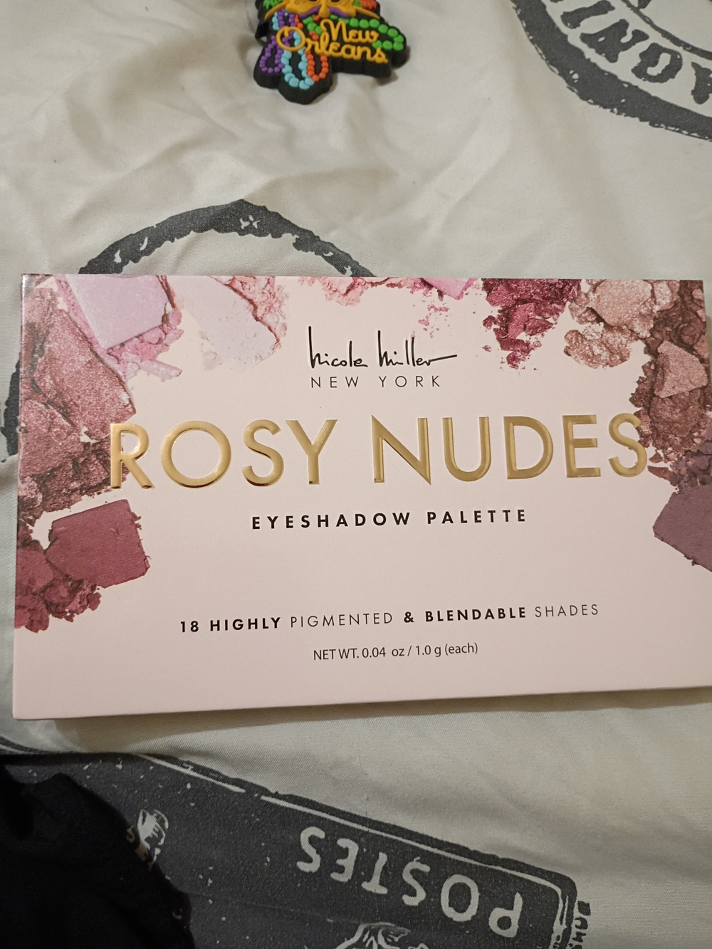 Nicole Miller Rosy Nudes Eyeshadow Palette - Rosy Shades